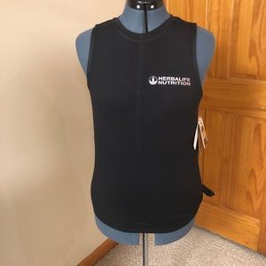 Herbalife black tank top new M
